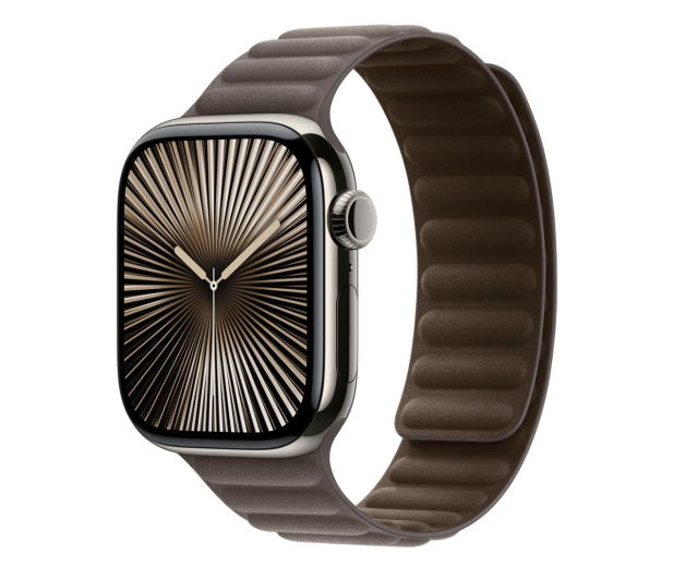 Apple Karbowany pasek FineWoven 38-42mm M/L szarobrązowy - 1282310 - zdjęcie 2